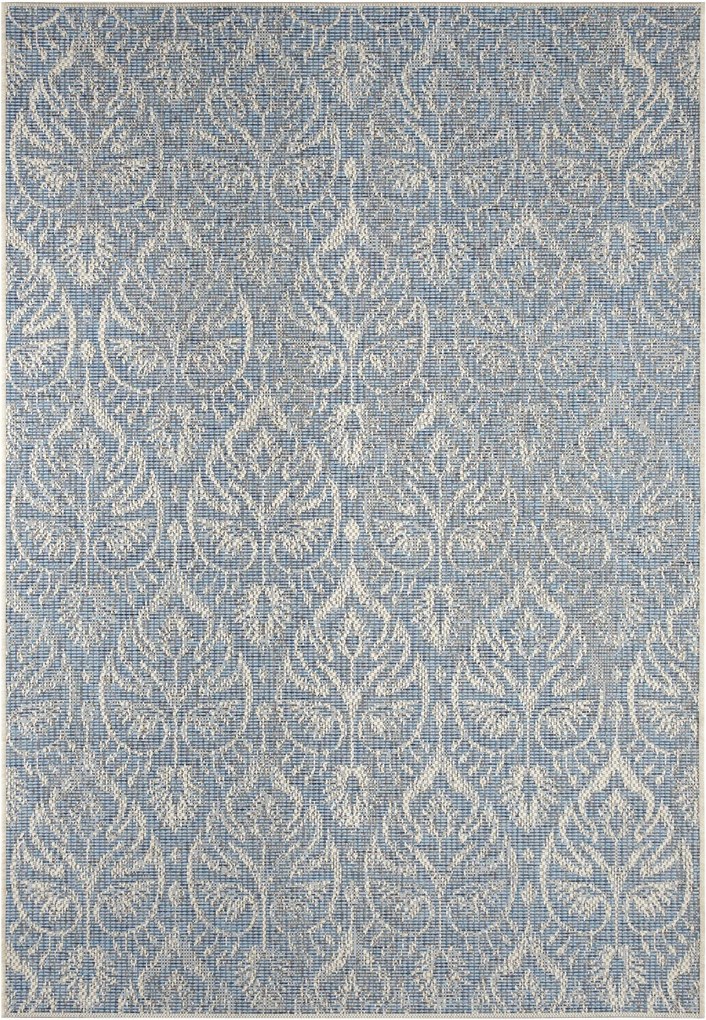 Bougari - Hanse Home koberce Kusový koberec Jaffa 103891 Azurblue/Taupe - 140x200 cm