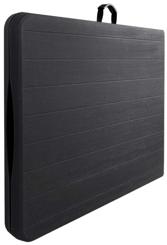 Cateringový stôl WOODLAND 180 cm antracitový