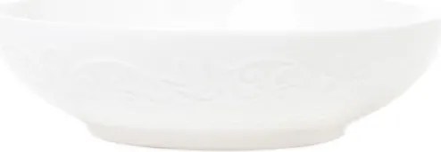 Hlboký tanier SYLIA biely s ornamentom SS23 844022