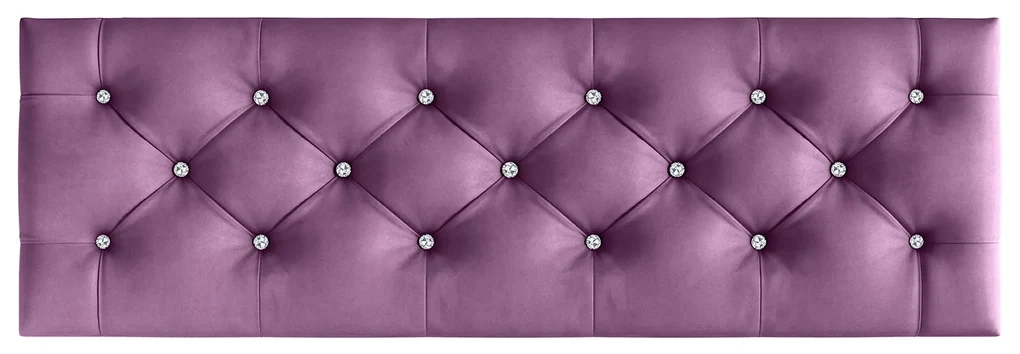Lavica CHESTERFIELD 80x40 cm Fialová