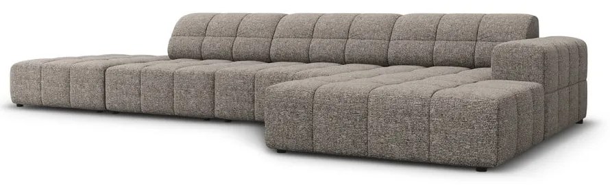 Tmavosivá rohová pohovka (pravý roh) Chicago – Cosmopolitan Design