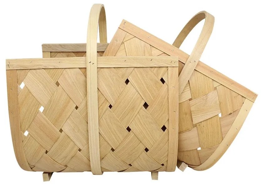 Strömshaga Drevený košík Firewood Väčší