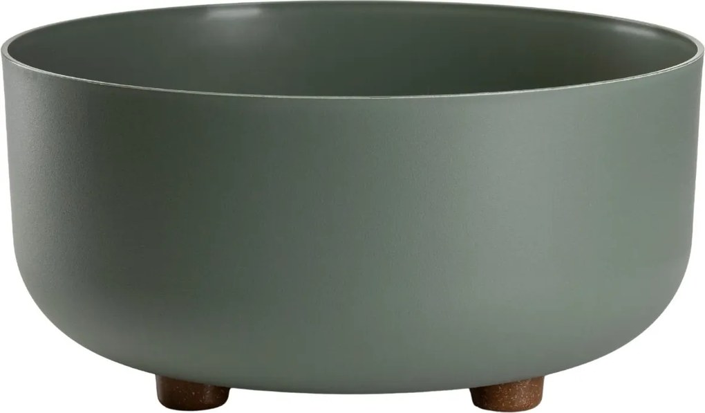 PLASTOVÝ KVETINÁČ TERRA 30X14,5 CM MÄTOVÁ