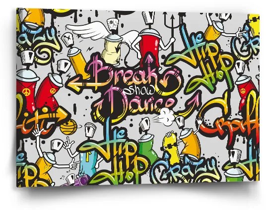 Sablio Obraz Graffity - 90x60 cm