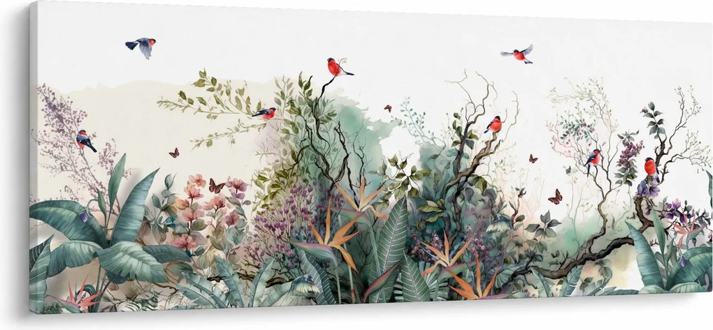 Obraz - Prírodná krajina, aquarel (120x50 cm)