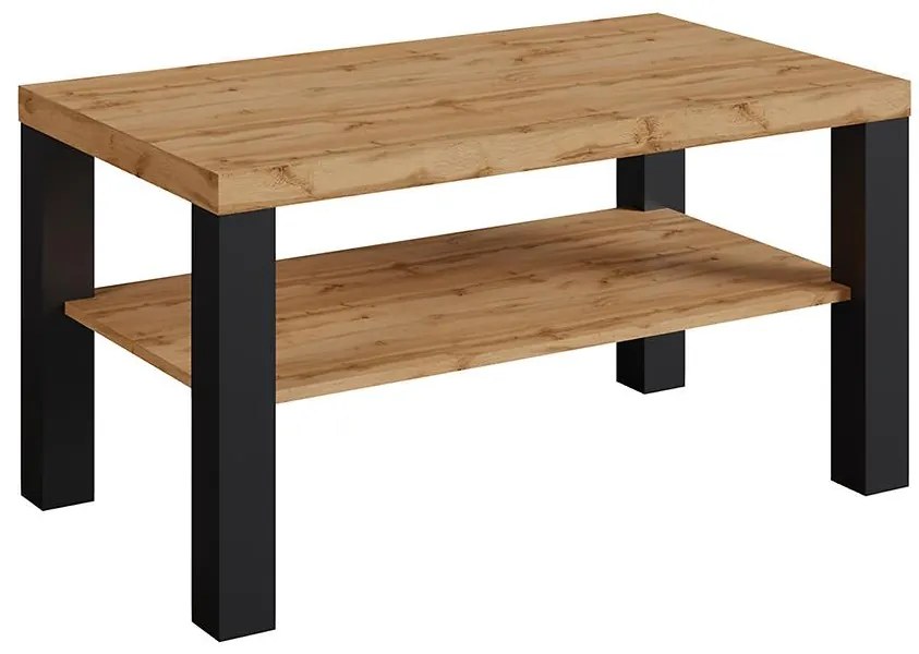 Konferenčný stolík Olaf XII čierna/wotan