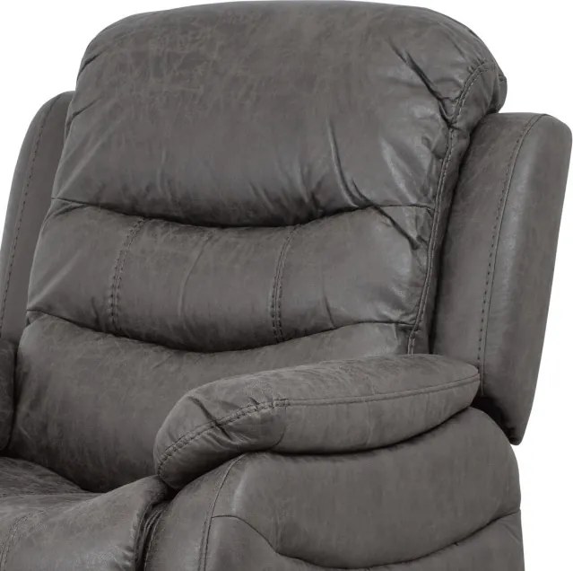 Polohovacie kreslo sivé TV-4086 GREY
