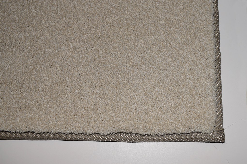 Lano, Kusový koberec Supersoft s bordurou 250 béžový, 200x290, béžová, spálňa
