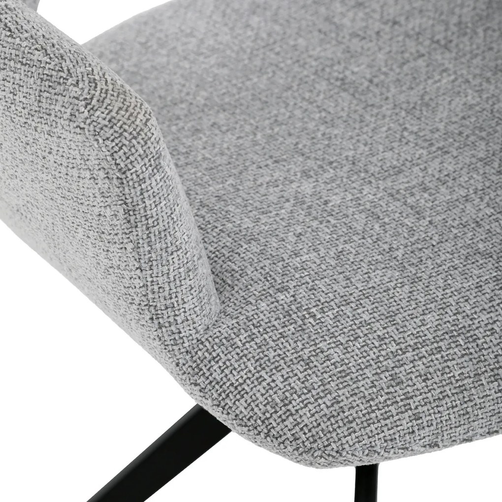 Jedálenská stolička DCH-D1320 GREY2 s vratnýmmechanizmom