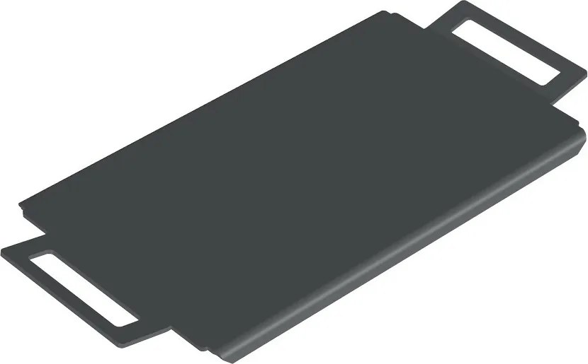 Grilovací plát na záhradné ohnisko 62 x 30 x 3 cm, oceľový CORGARDEN 1073