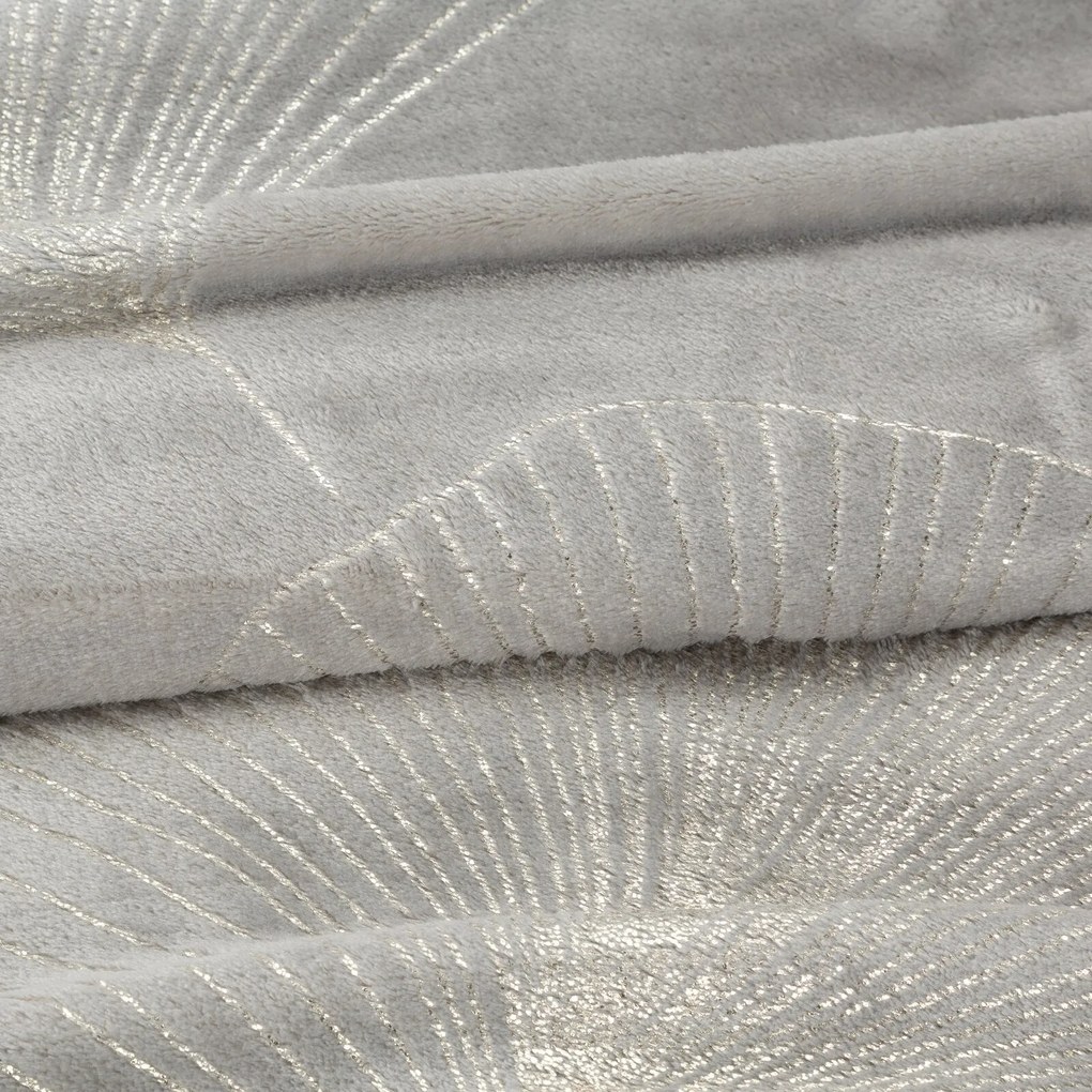 DEKA GINKO1 150X200 CM STRIEBORNÁ