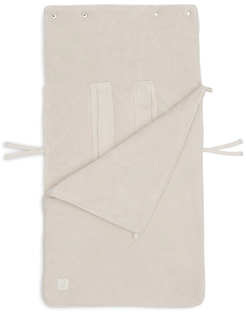 Fusak do autosedačky Basic Knit Oatmeal