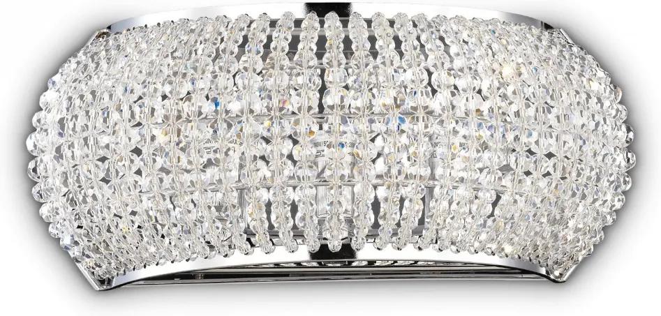 Ideal Lux 082264 nástenné svietidlo Pasha Cromo 3x40W | G9