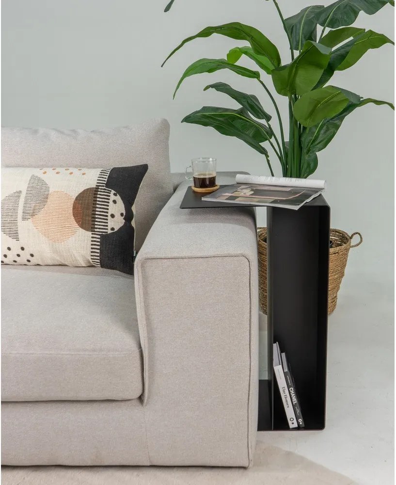 Oceľový odkladací stolík 40x30 cm Slide High – Spinder Design