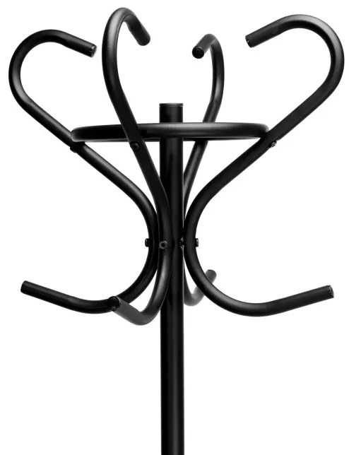 Stojanový vešiak LIVIO čierny