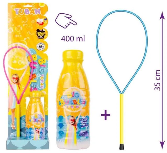 KIK TUBAN Mydlová obruč + tekutina 400ml