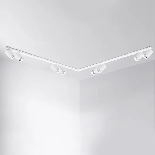 Brilagi - Bodové svietidlo SELE LONG 8xGU10/30W/230V biela