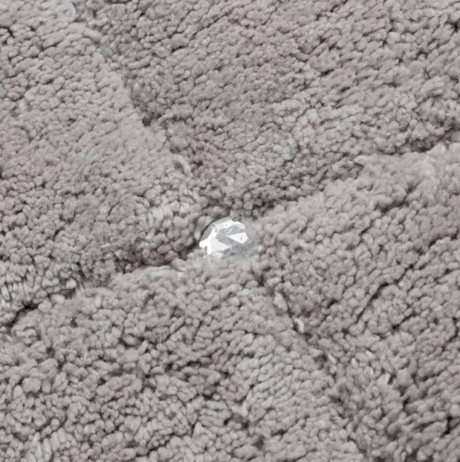 Kúpeľňový koberček CHIC 2 strieborný