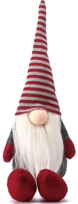 Vianočný škriatok YX063 sivý