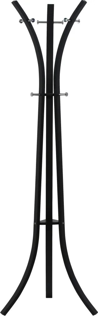 Stojací vešiak Alfons, čierny