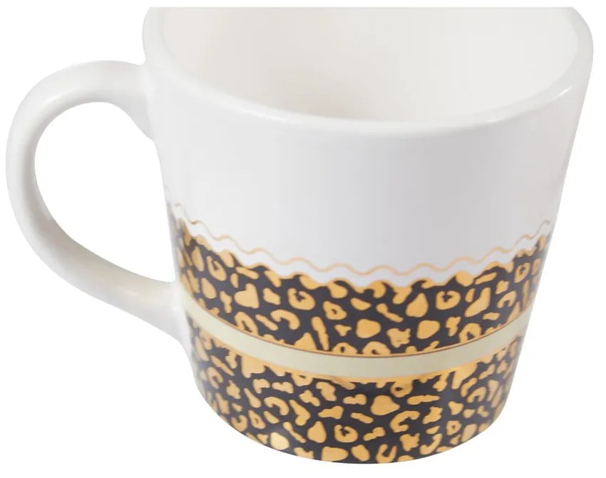 Hrnčeky z kameniny v bielo-zlatej farbe v súprave 2 ks 300 ml London – Premier Housewares