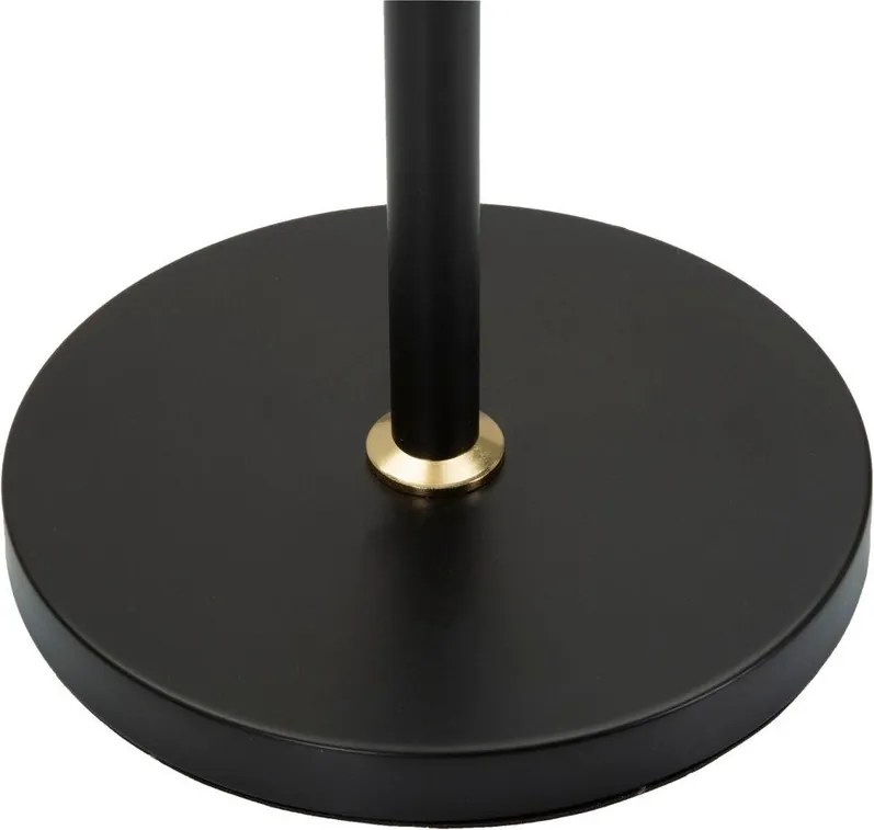 Čierna/v zlatej farbe stojacia lampa (výška 172 cm) Closy – Mauro Ferretti