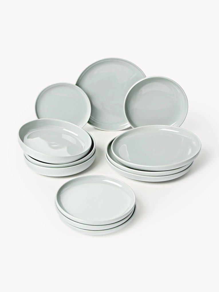 Porcelánová súprava riadu Nessa, 12 ks
