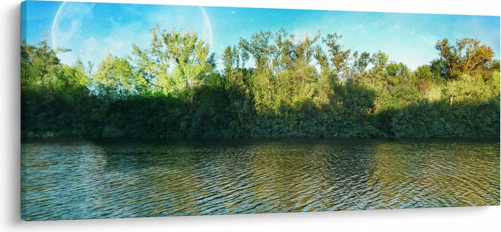 Obraz - jazero (120x50 cm)