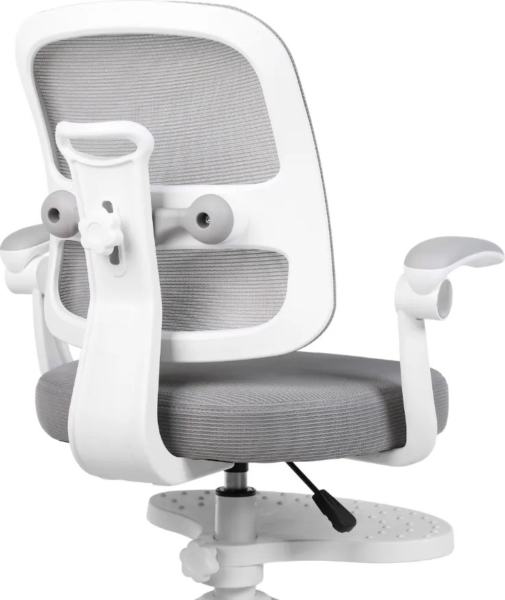 Detská rastúca stolička Neoseat JUNI 013 — látka, sivá