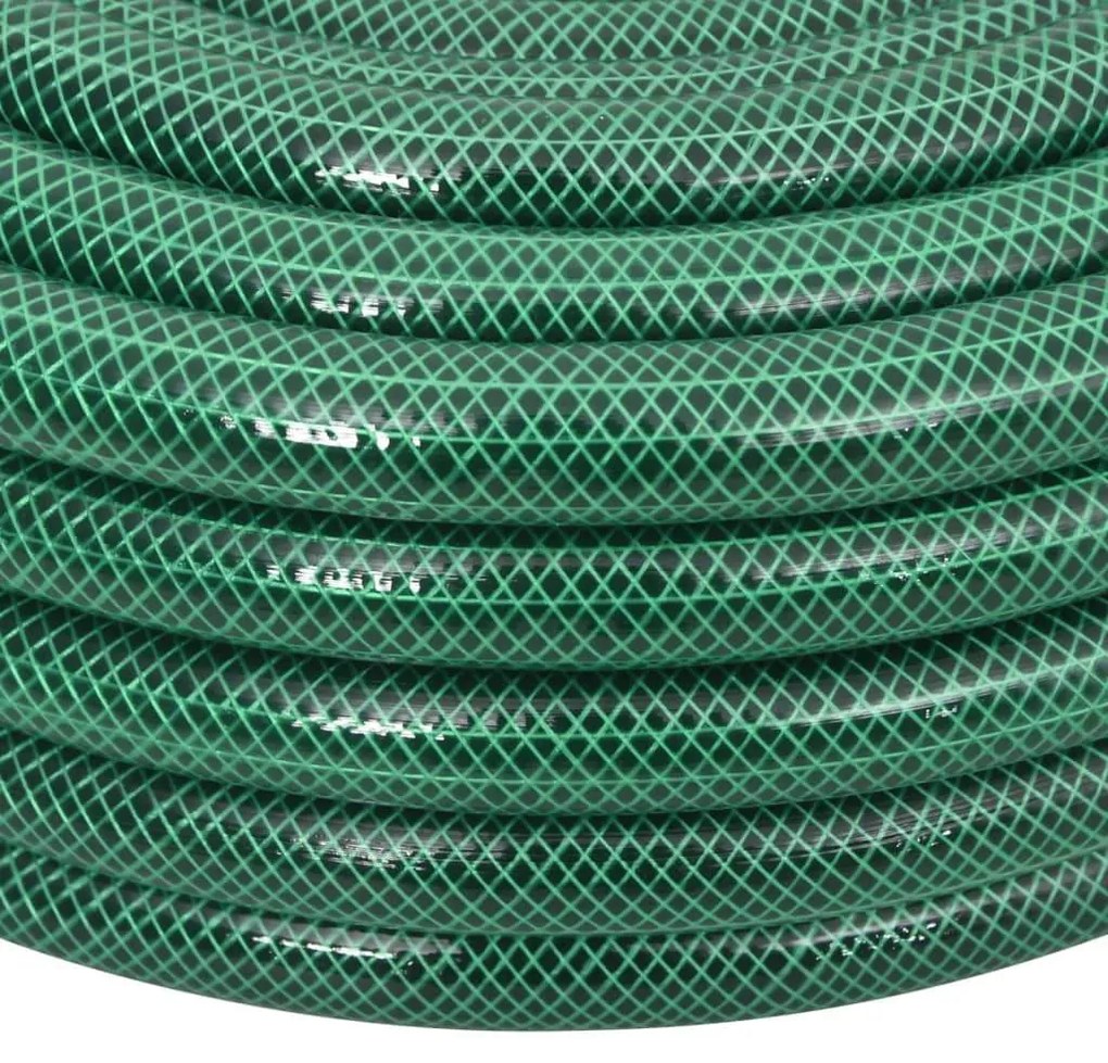Záhradná hadica so sadou armatúr, zelená 0,75" 50 m, PVC