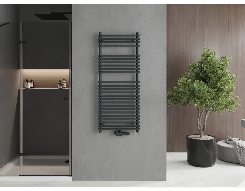 Mexen Sol vykurovacie teleso 1200 x 500 mm, 569 W, antracitová, W125-1200-500-00-66