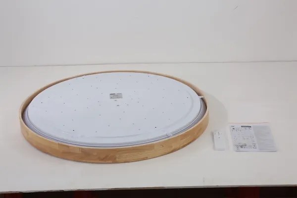 Brilagi - LED stmievateľné svietidlo WOODROUND LED/70W/230V 3000-6000K priemer 80 cm + diaľkové ovládanie