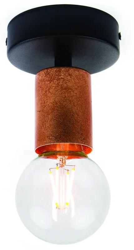 Stropné svietidlo v medenej farbe Bulb Attack Cero