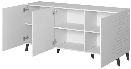 Komoda Doppo 3D, Farby: čierna