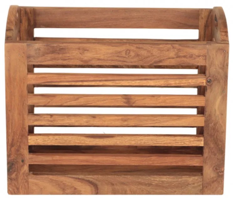 Indický nábytok - Kôš na noviny Kali 2ks indický masív palisander Two tone