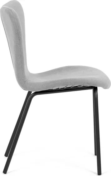 Jedálenská stolička strieborná CT-S8010 SIL2