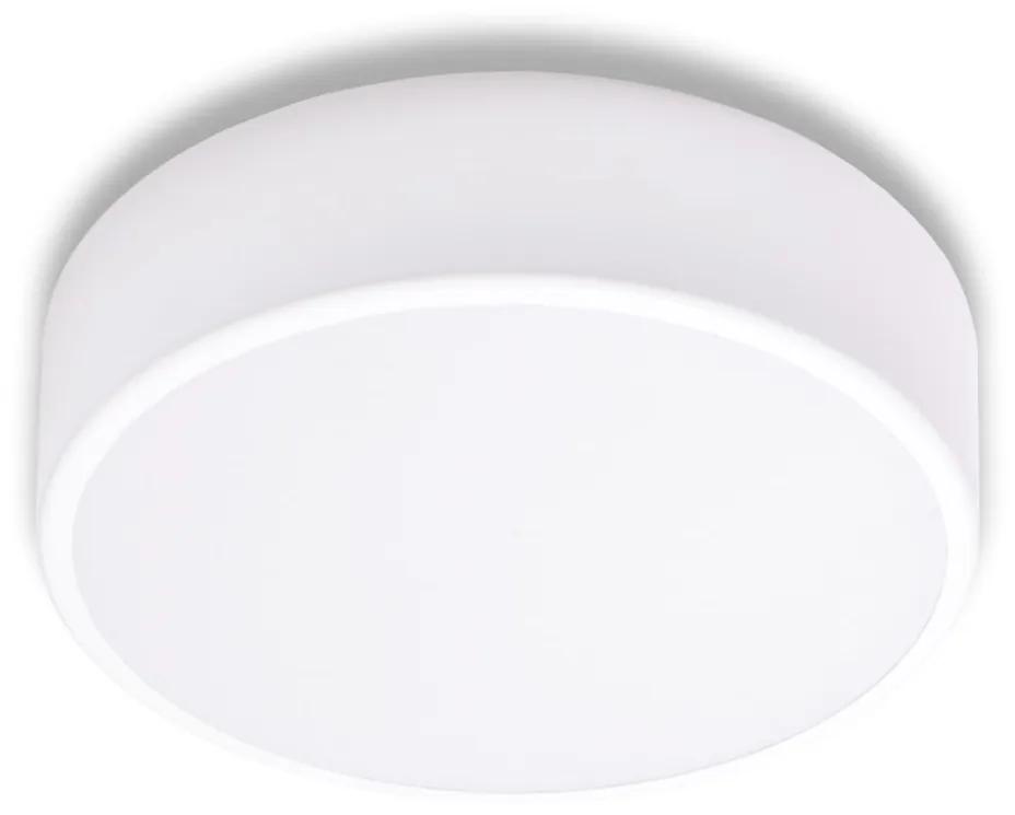 TEMAR Prisadené stropné kúpeľňové osvetlenie CLEO, 2xE27, 40W, 30cm, okrúhle, biele, IP54