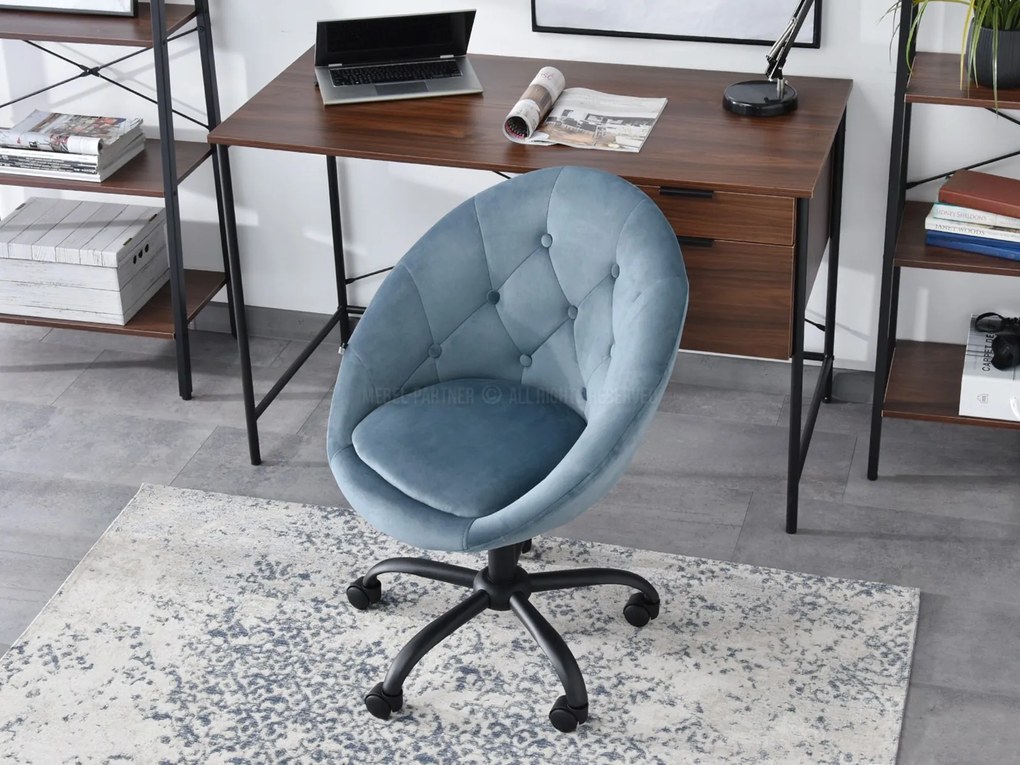 Kreslo Lush 4 (modrá + čierna). Akcia -18%. Vlastná spoľahlivá doprava až k Vám domov. 1110252