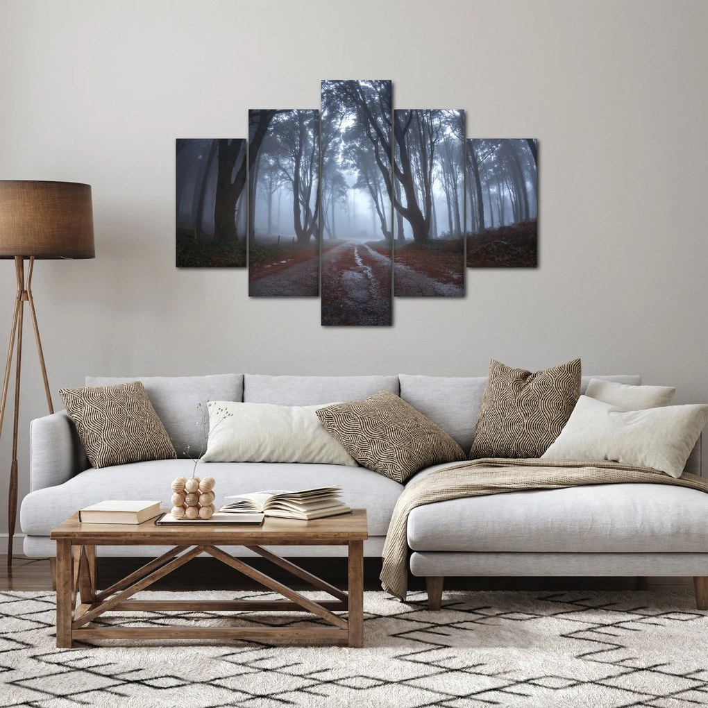 Obraz - Za daždivého dňa (150x105 cm)