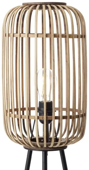 Brilliant - Stojacia lampa WOODROW 1xE27/60W/230V bambus