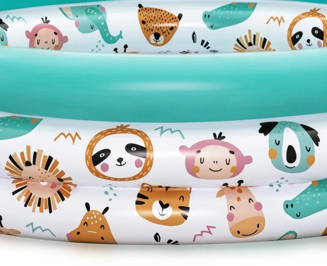 Detský bazén Bestway 51008 safari zvieratká 102x25 cm