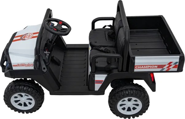 Elektrické autíčko Pick-Up Champion biele