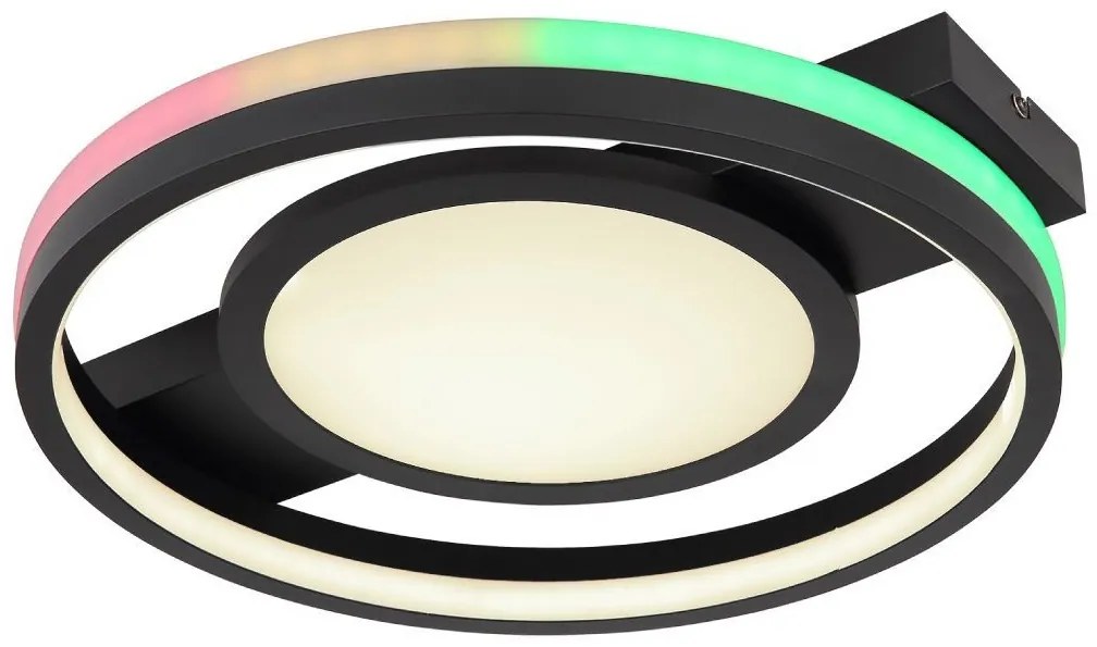 Globo 41393-40 - LED RGBW Stmievateľné stropné svietidlo GISELL LED/40W/230V + DO