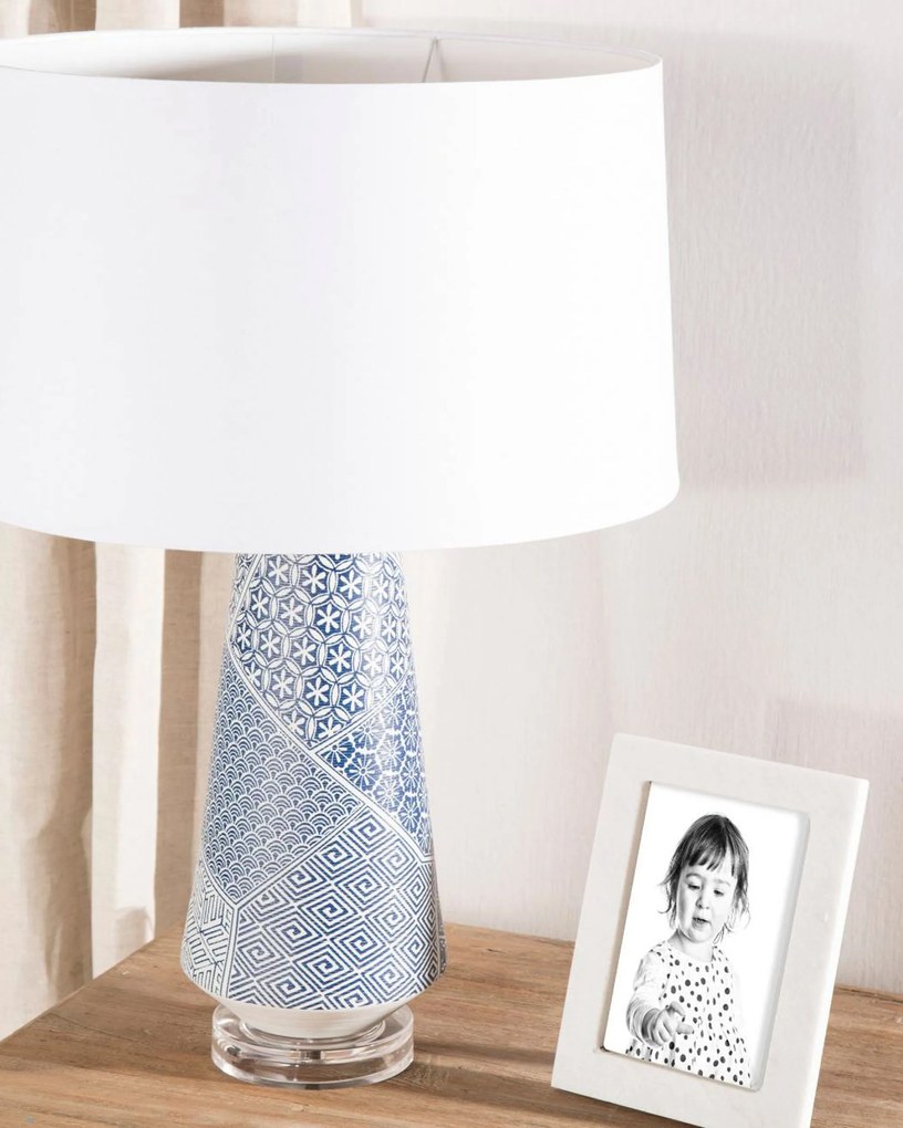Stolová lampa Blue Sapporo 63cm