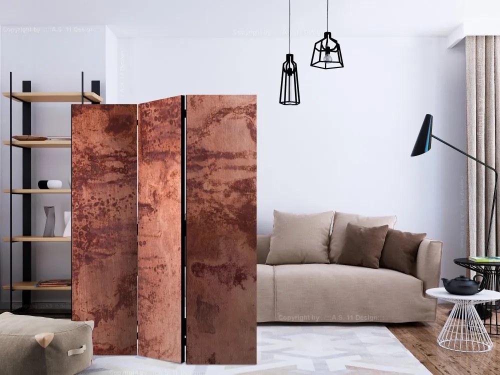 Artgeist Paraván - Red Metal Sheet [Room Dividers]