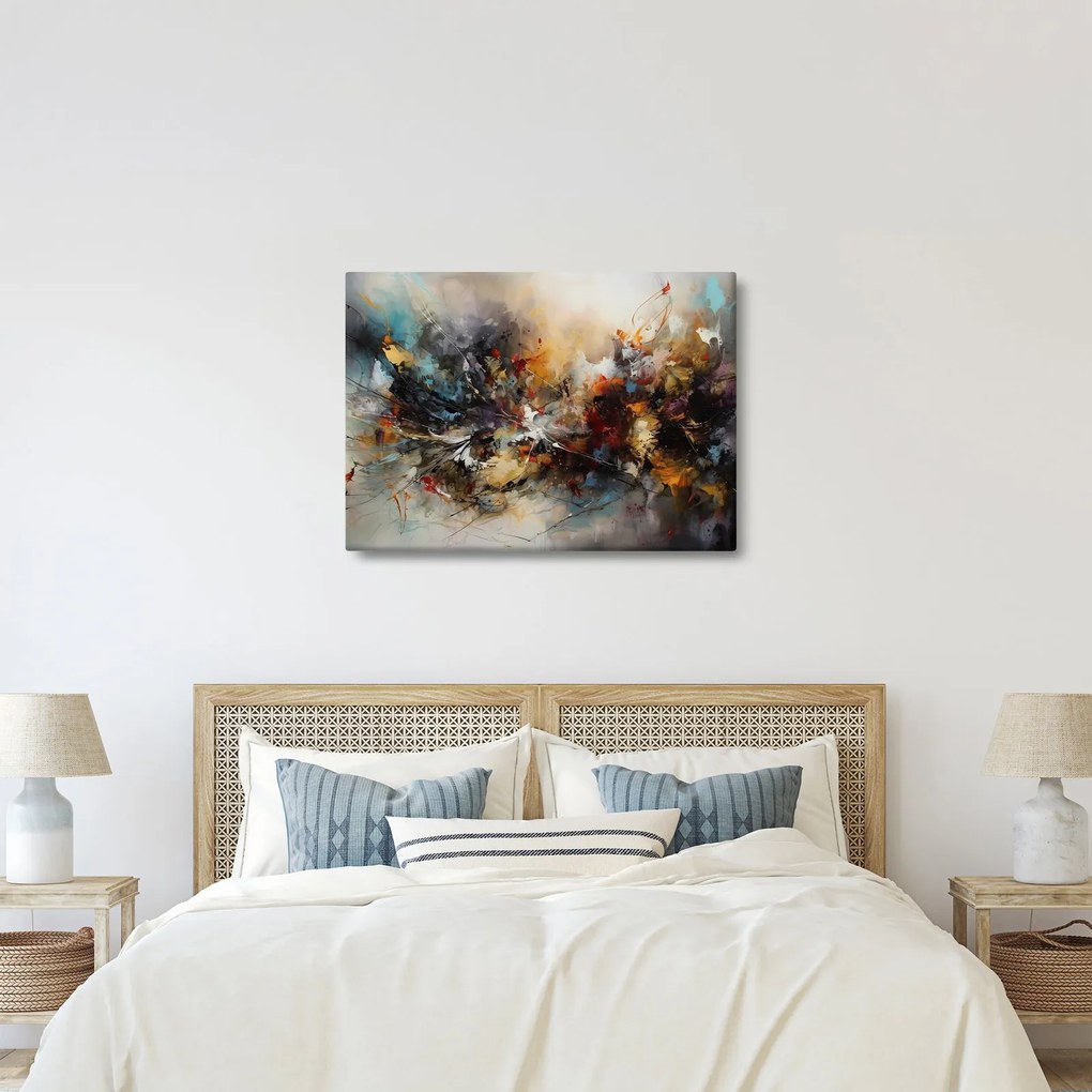 Obraz - Abstraktná grafika (70x50 cm)
