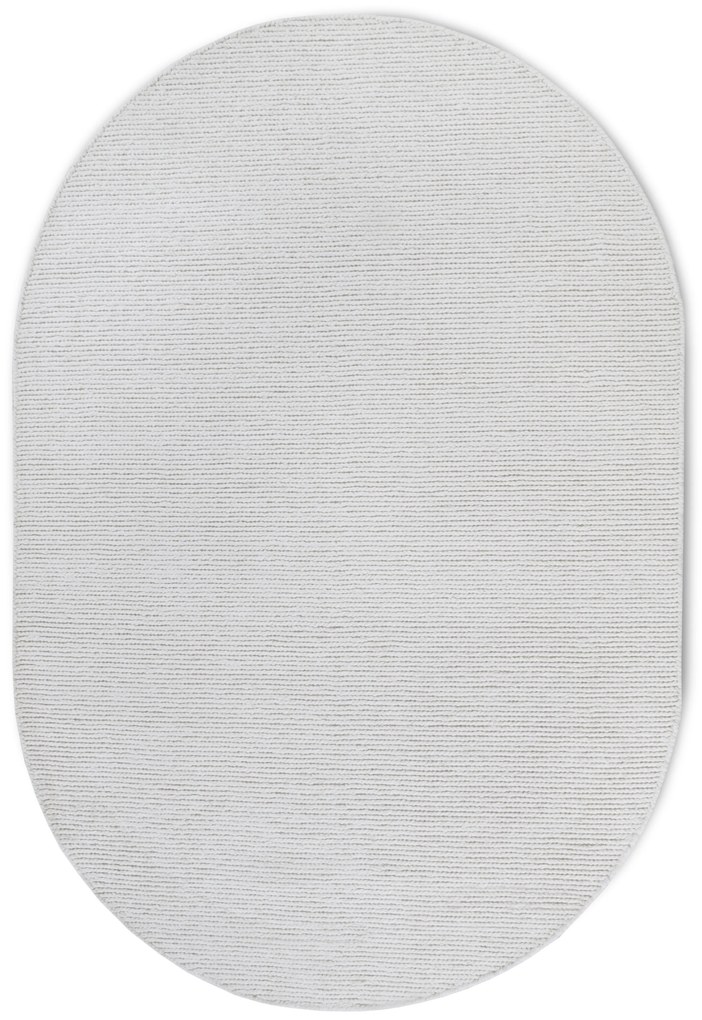 Villeroy & Boch Kusový koberec 106048 White ovál, 160x230 ovál, biela, obývacia izba