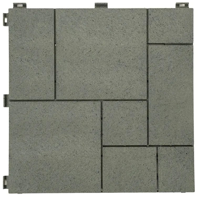 Multy Home Gumová dlaždica STONE MOSAIC 30 x 30 cm, zelená