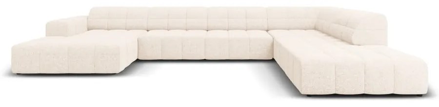 Krémová rohová pohovka (pravý roh/do "U") Chicago – Cosmopolitan Design