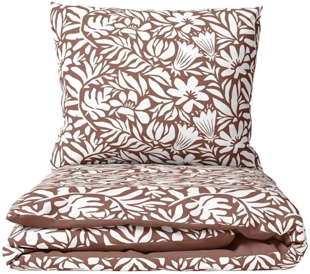 Flanelové posteľné obliečky Kvetinová harmónia - 70x90 cm + 140x200 cm